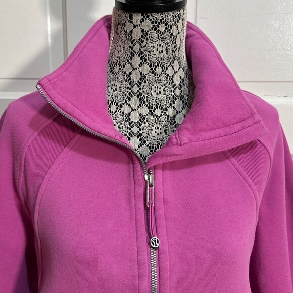 Lululemon Scuba Oversized Half-Zip Hoodie Size M/L Pink $138 - Picture 2 of 5